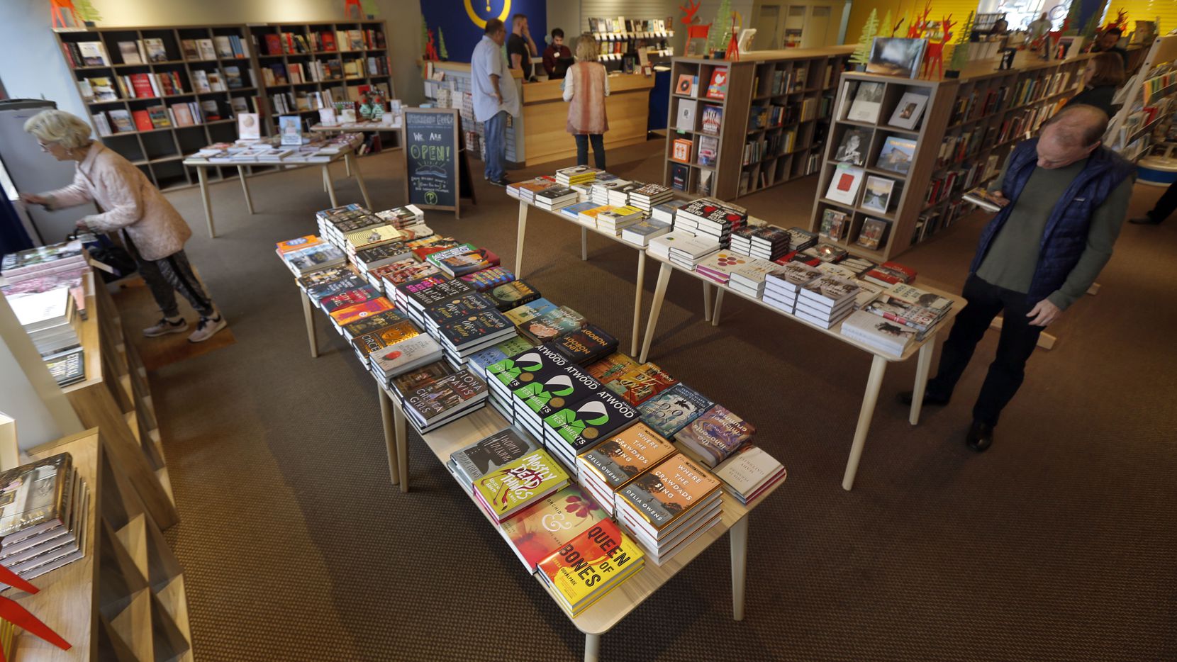 Interabang Books at 5600 W Lovers Ln. on November 26, 2019. After closing during the...