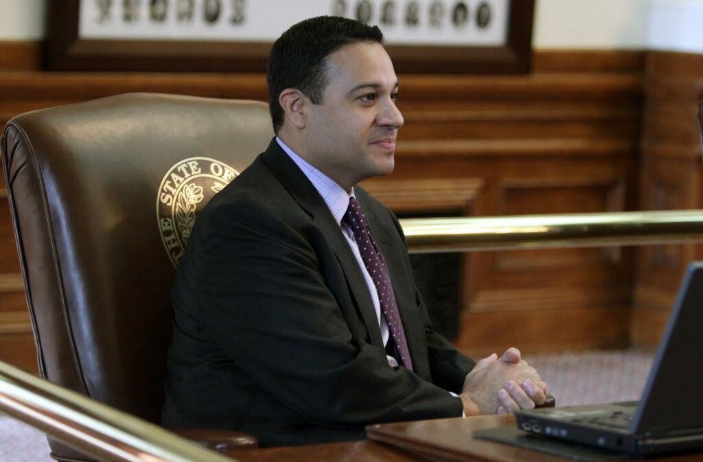 Texas State Rep. Jason Villalba, R-Dallas, is pictured during the session of  the Texas...