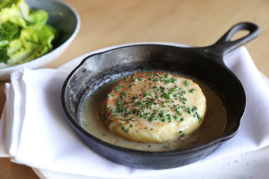 Don't skip the soufflé au fromage at Knox Bistro.
