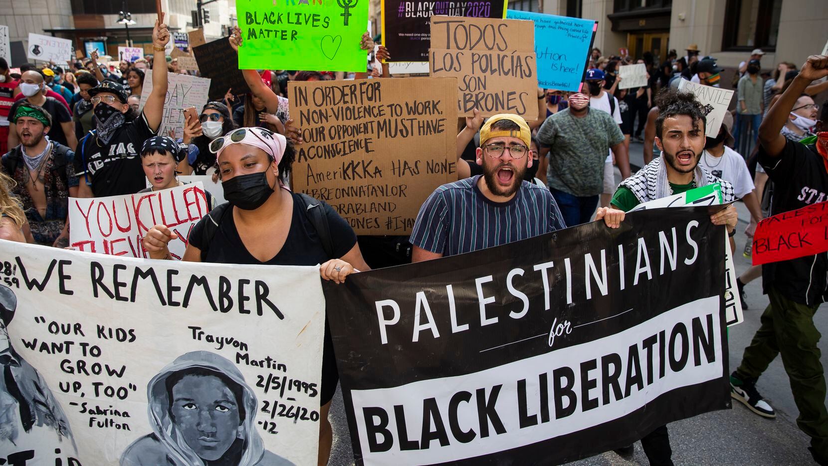 Finding common ground in human rights, pro-Palestinian activists build coalition with Movement for Black Lives