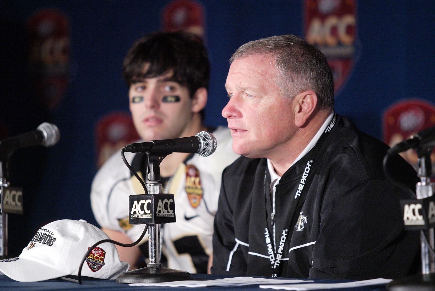 Post game press conference following the Demon Deacons 9-6 win over Georgia Tech in the 2006...