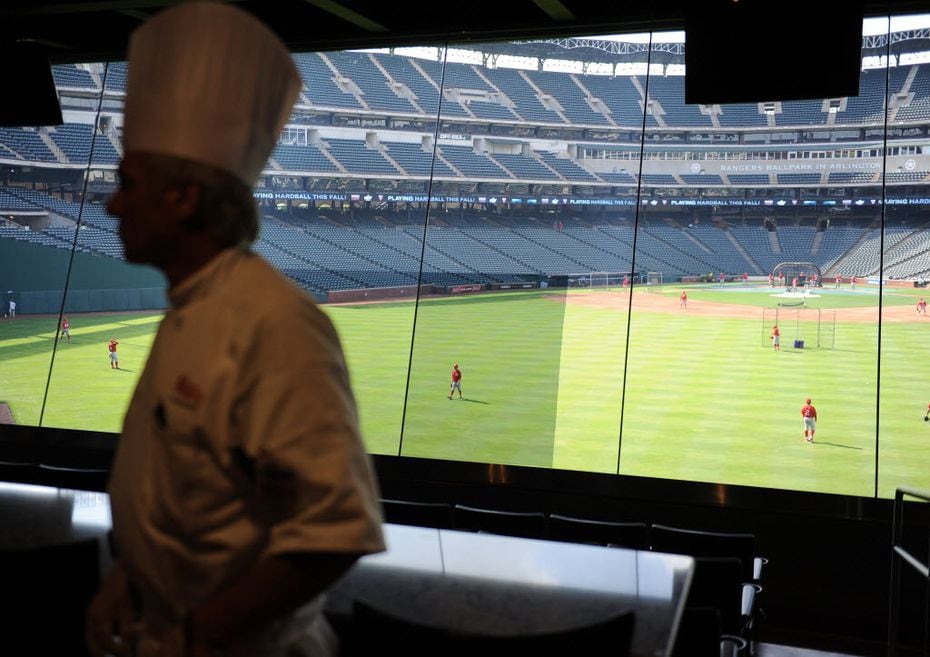 A view from the Hyundai Club, previously the Batter's Eye Club, before a 2012 preseason game...