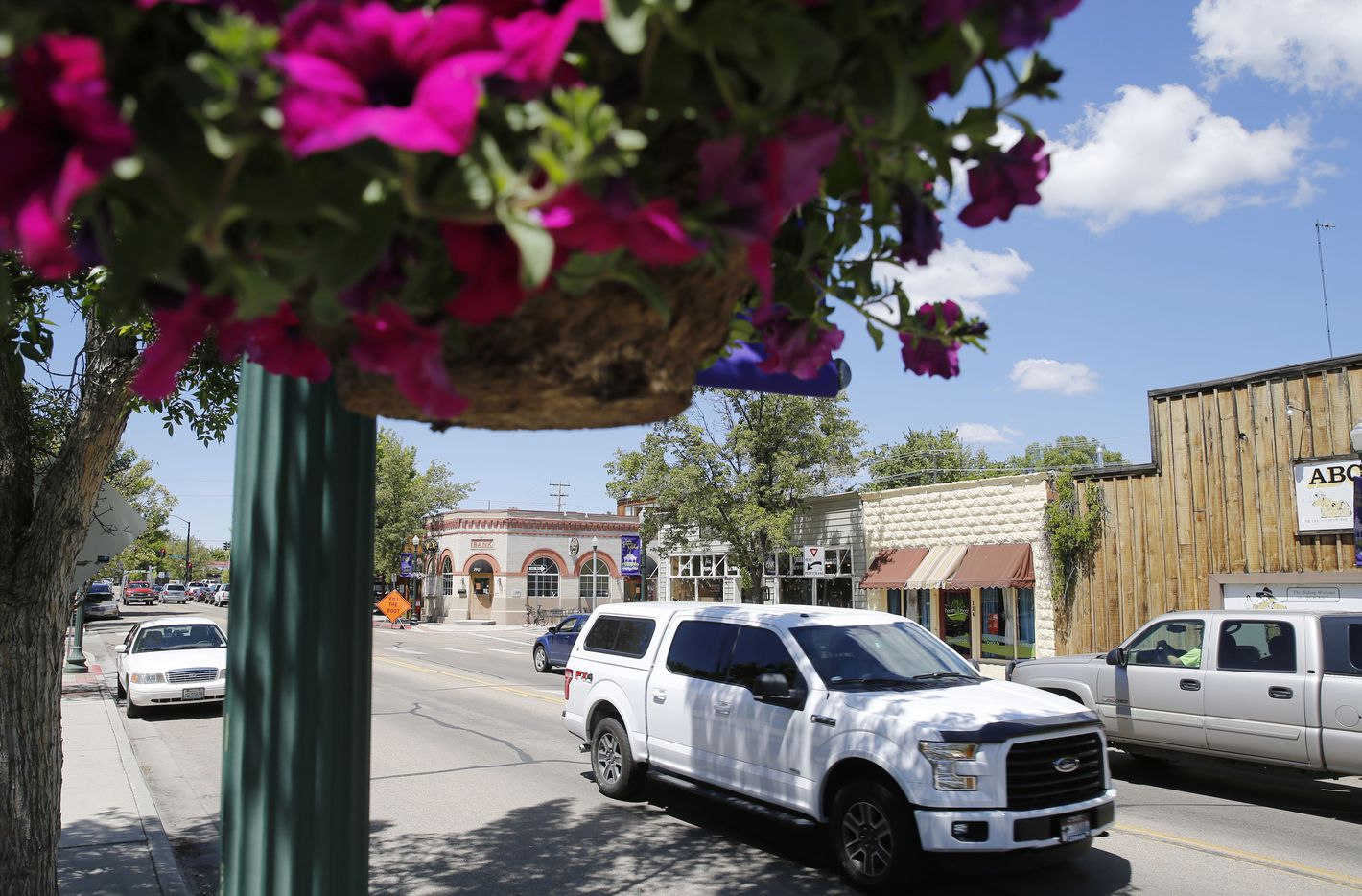 State Street in downtown Eagle, Idaho. Nearby, the Dallas police and fire pension hoped to...