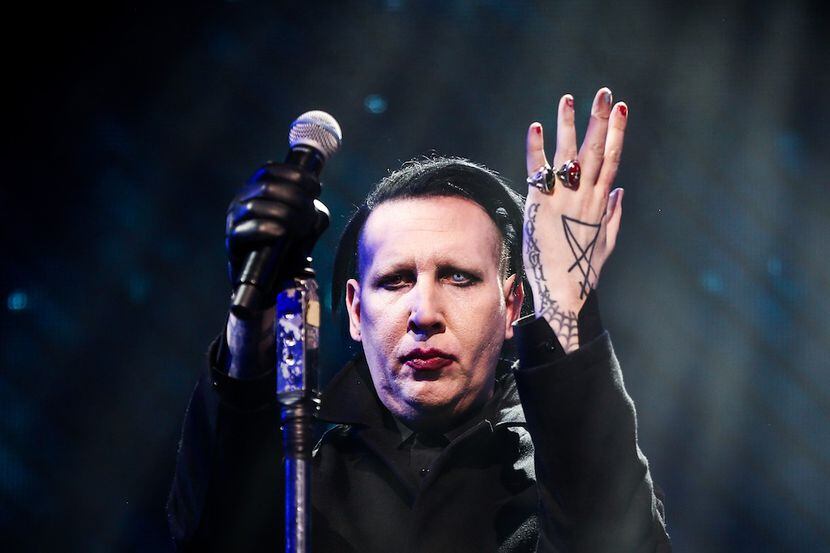 Marilyn Manson performed with X Japan during the 2018 Coachella Valley Music And Arts...