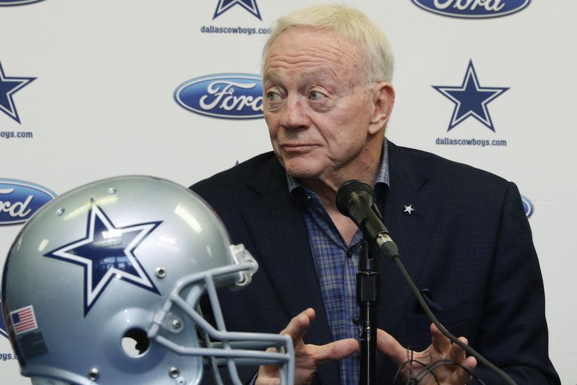 Jerry Jones, propietario de los Cowboys de Dallas. (DAVID WOO/ DMN)
