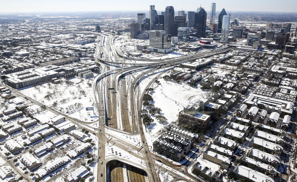 Dallas Aumentan posibilidades de caída de nieve el domingo