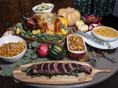 This year, Dive Coastal Cuisine offers Thanksgiving items, including a herbed and brined Turkey, seasoned and seared grass-fed beef tenderloin and sides.