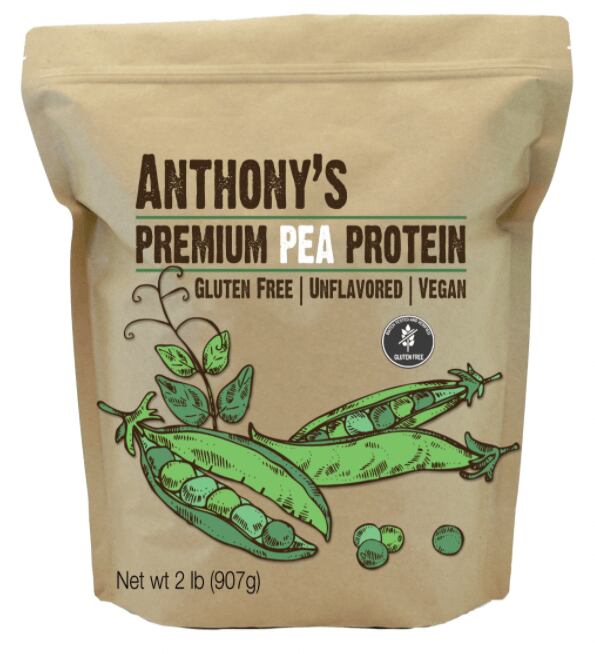Anthony's Pea Protein label