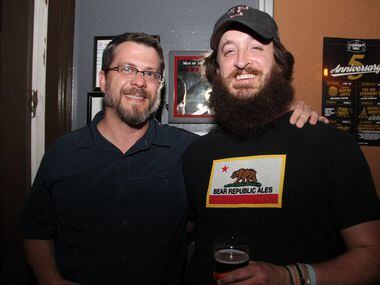 Common Table owner Corey Pond and Jeff Fryman at the event