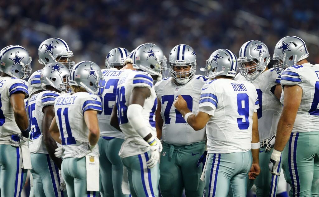 dallas cowboys starting roster