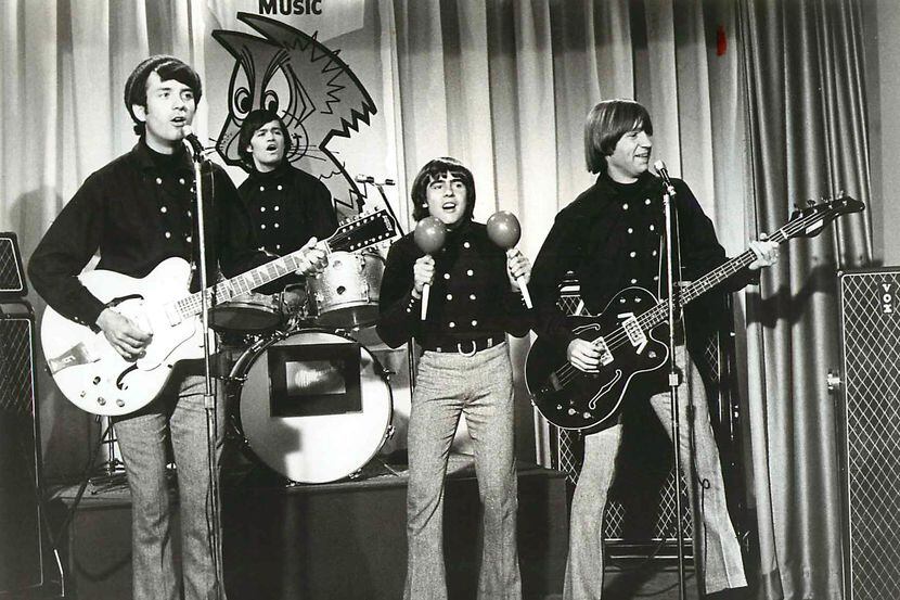 The Monkees, formed in 1966, included the late Dallas native Michael Nesmith (from left),...