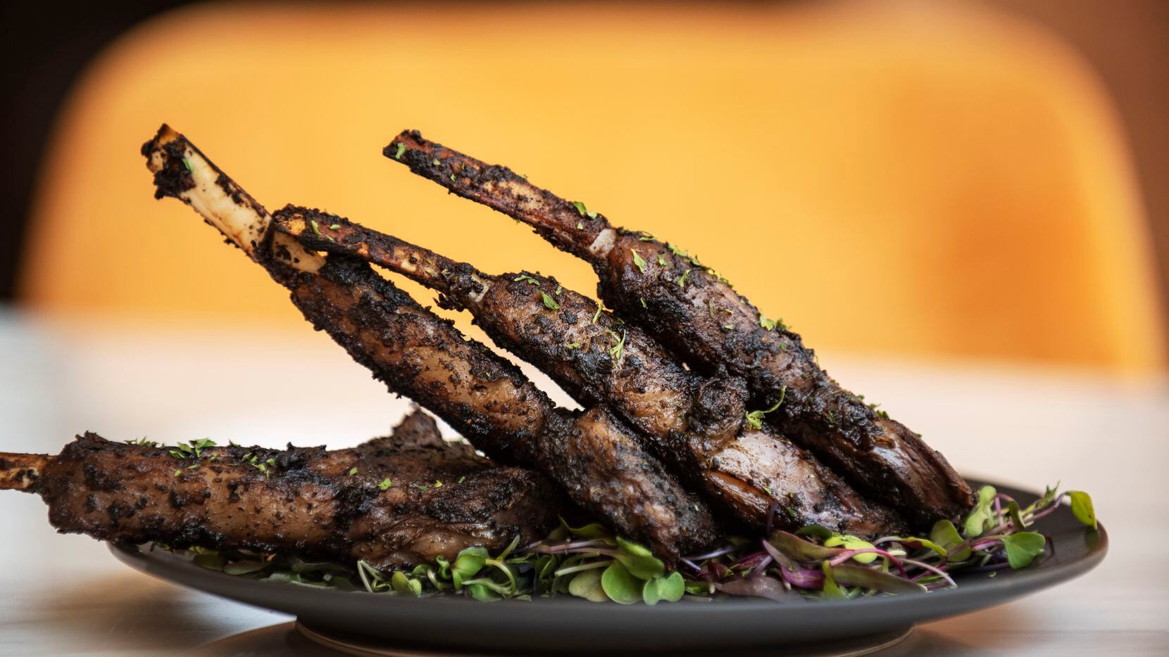 The jerk lamb chops at True Kitchen + Kocktails, which opens in downtown Dallas on Aug. 21, 2020, are owner Kevin Kelley's favorite.