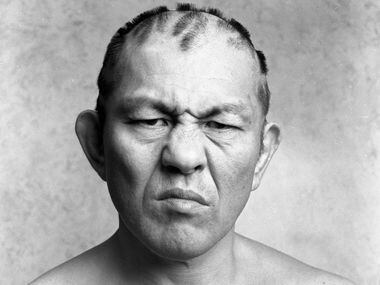 Professional wrestler and mixed martial artist Minoru Suzuki poses for a portrait by Michael...