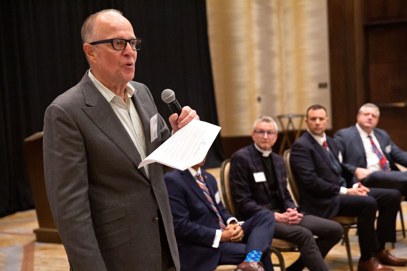 Randall White, founder and president of 24HourDallas, on Dec. 7 hosted a roundtable at the Omni Hotel in Dallas during which the nonprofit unveiled its new Good Neighbor Initiative. The program aims to partner restaurants and bars with police and other city agencies to improve public safety.