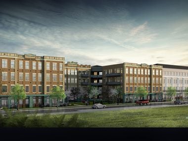 Mill Creek Residential's new Frisco Square apartment community will include 360 rental units.