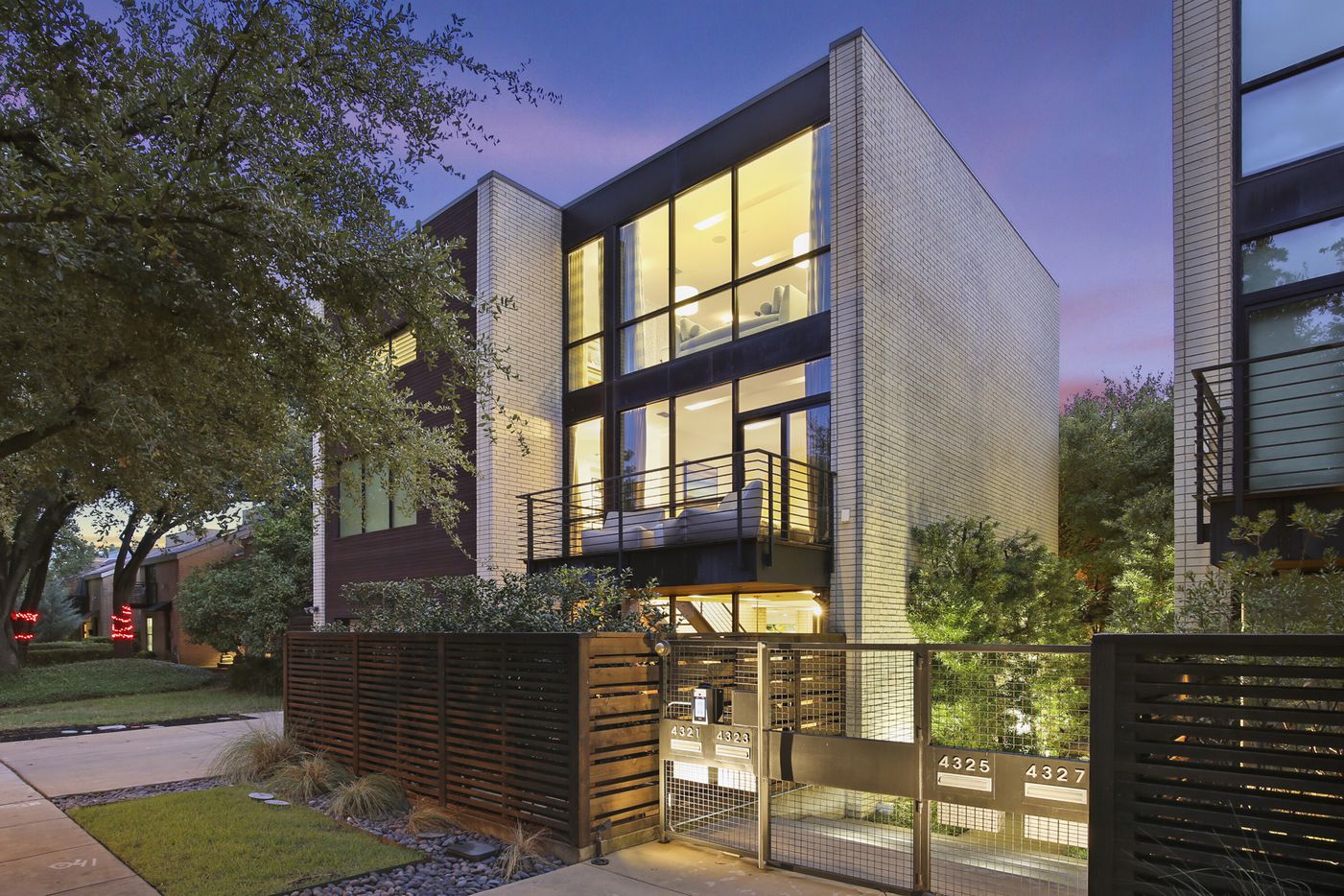 A look at the property at 4321 Travis Street in Dallas.