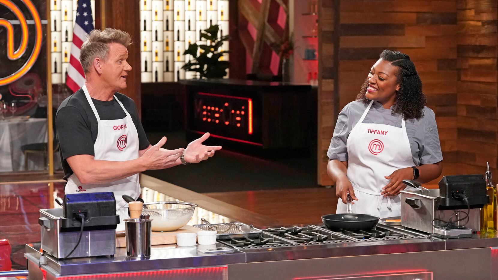 'MasterChef' host and celebrity chef Gordon Ramsay cooked with guest judge and North Texan...