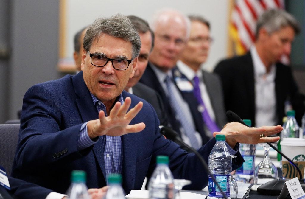 Rick Perry's Energy Department on Wednesday rolled back a set of light bulb efficiency standards. The former Texas governor's agency downplayed the decision's impact on the market. (AP Photo/Rich Pedroncelli)