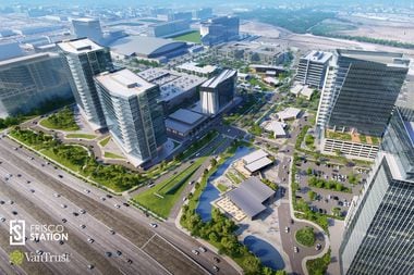 The Towers at Frisco Station is the latest addition to mixed-use development Frisco Station.
