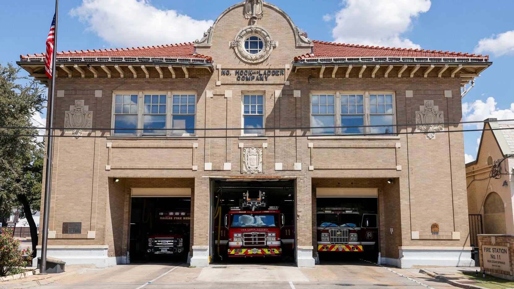 Dallas Fire-Rescue Station No. 11 pictured Tuesday, Sept. 20, 2022 in Dallas.