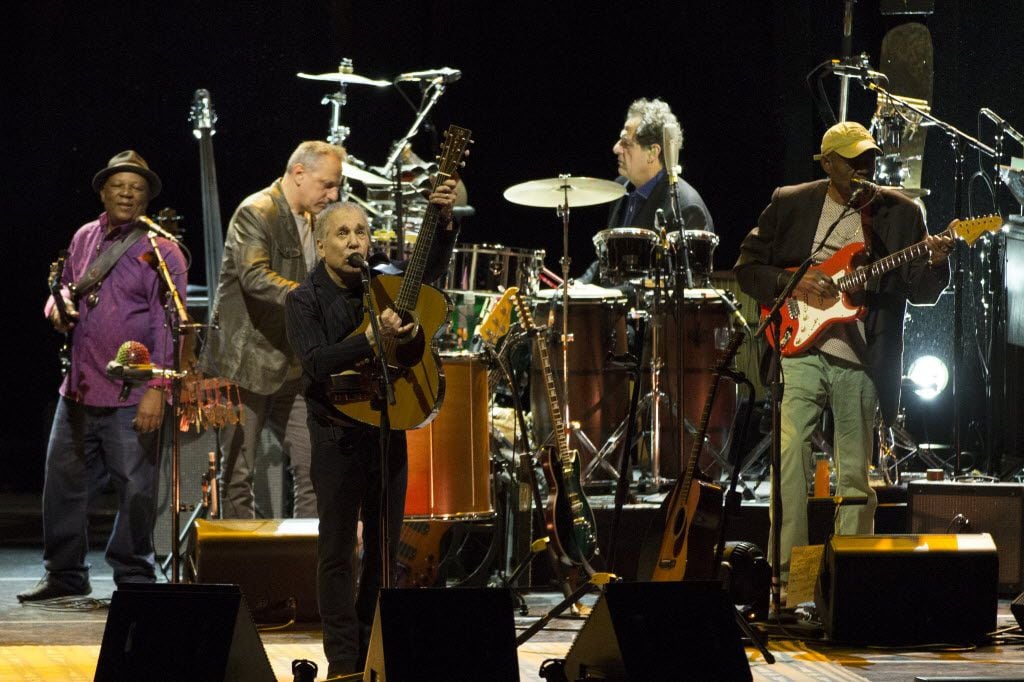 Paul Simon performs at Winspear Opera House in Dallas, Texas, Sunday, May 8, 2016. (Allison...