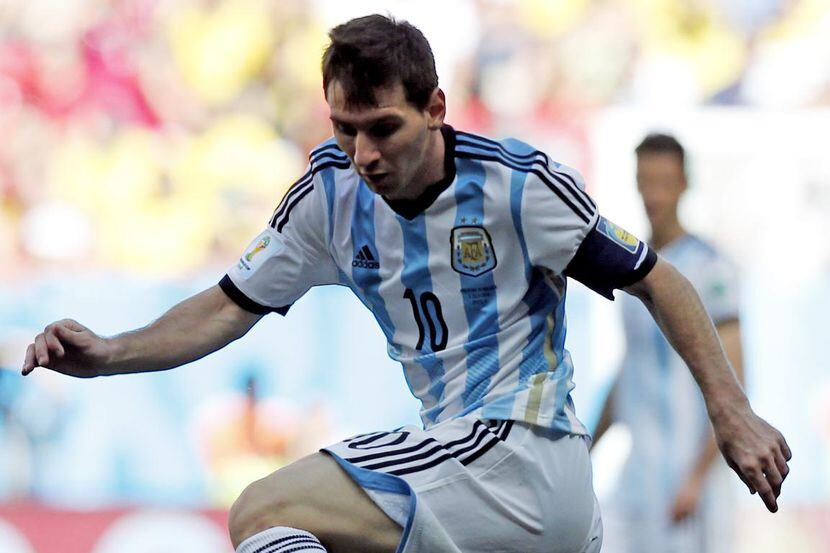 Lionel Messi y la selección argentina ocupan el sexto lugar de las eliminatorias...