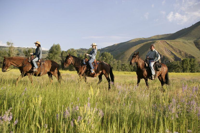 The Snake River Sporting Club in Jackson Hole, Wyoming offers girls getaway options. 