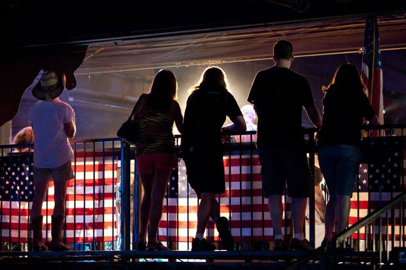Fans watch Whiskey Myers perform during a 2012 show at Billy Bob's Texas in Fort Worth.