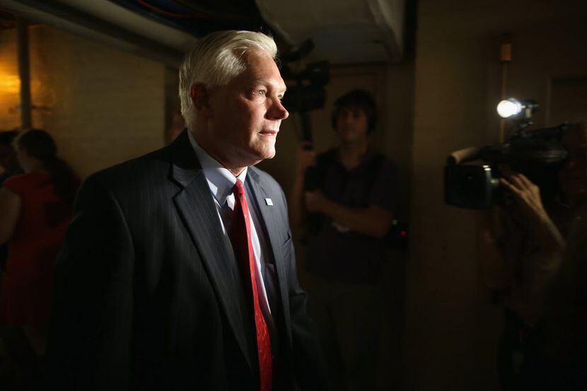 Dallas Rep. Pete Sessions easily won re-election in November but saw his district turn blue...