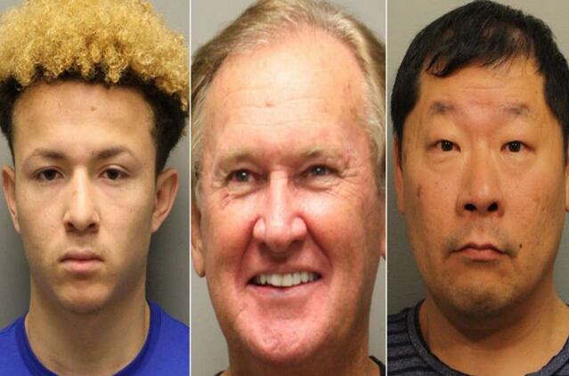 Some of those arrested in the Harris County prostitution sting.