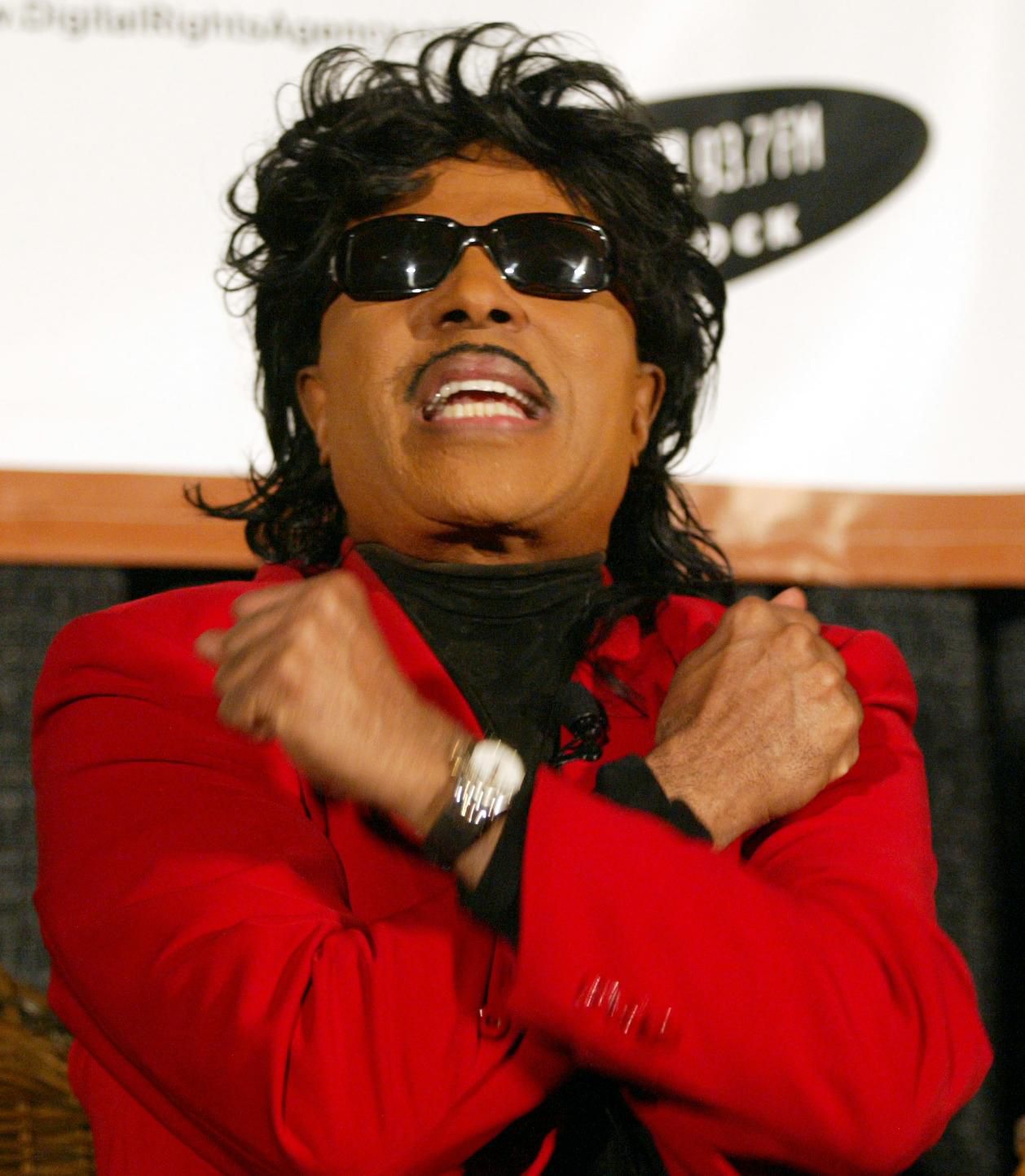 Little Richard speaks about being passionate to music industry attendees at the SXSW Music...