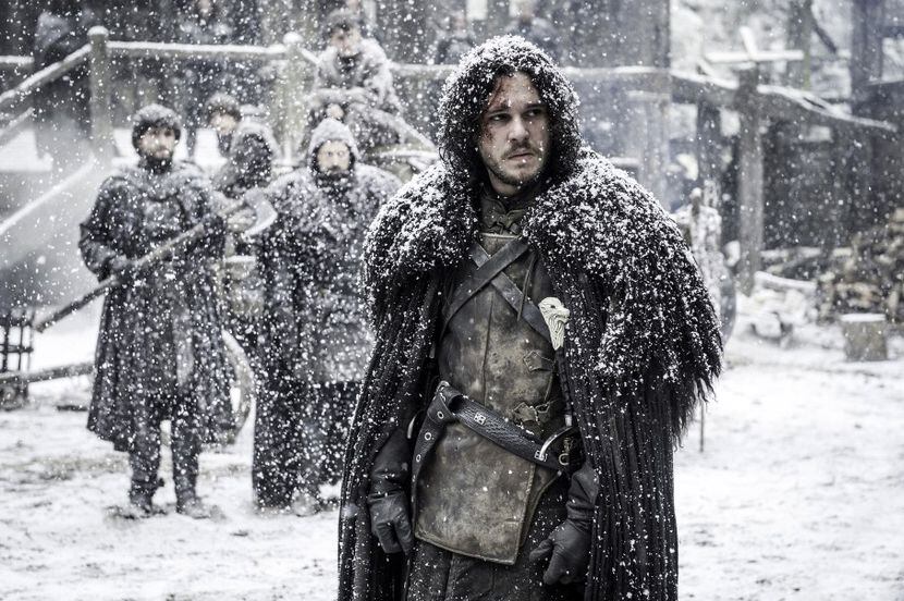 John Snow (Kit Harrington), cuando estaba vivo en “Game of Thrones”. HBO