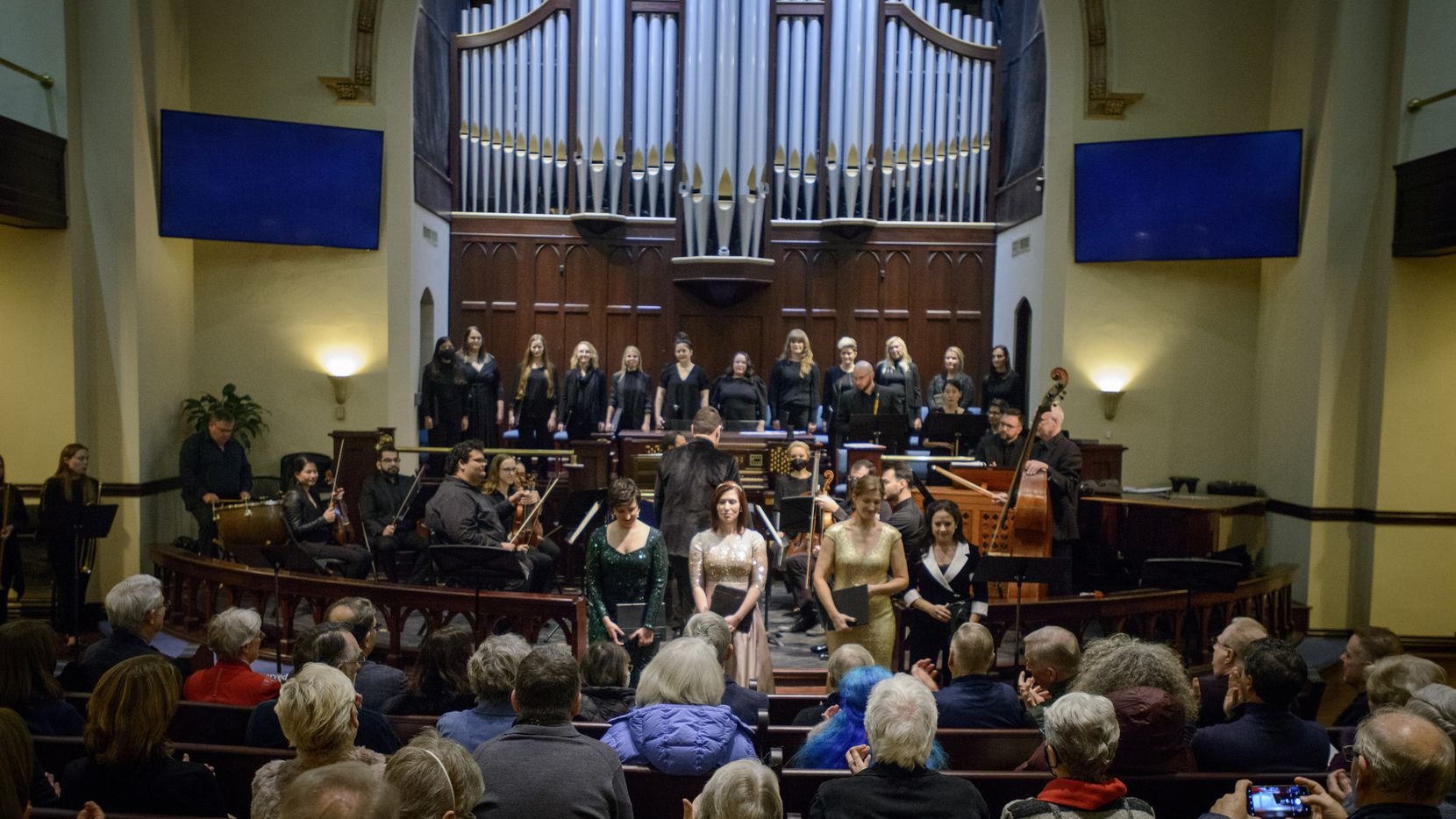 The American Baroque Opera Company and women of the Orpheus Chamber Singers perform...