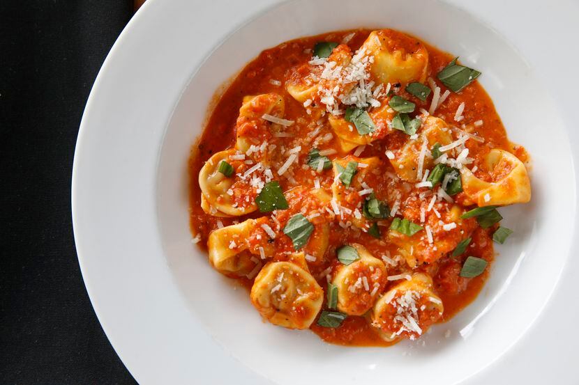 For a warm dish in the frigid temperatures in Dallas, try the tortellini at Carbone's Fine...