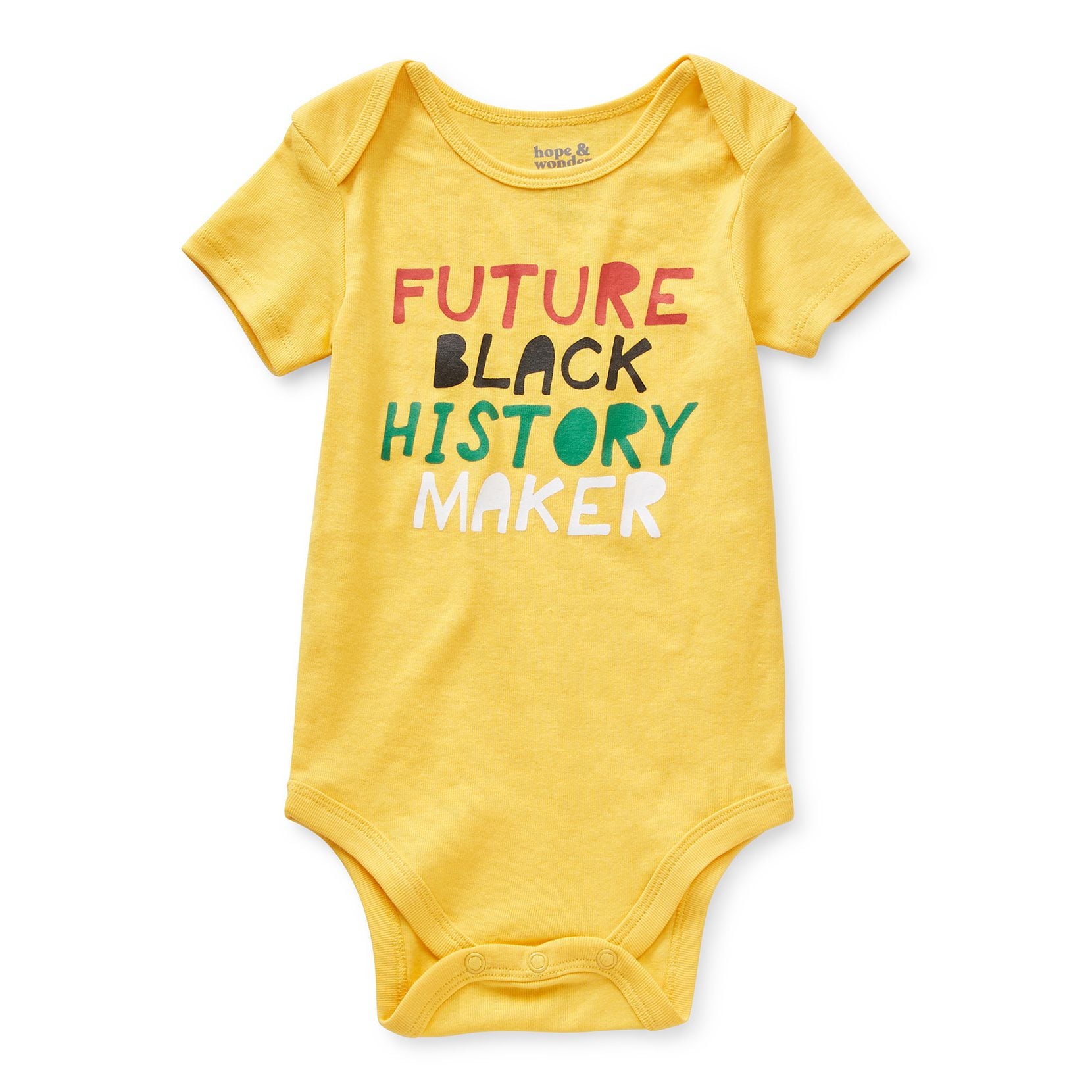 A baby onesie from J.C. Penney's new Hope & Wonder brand. 