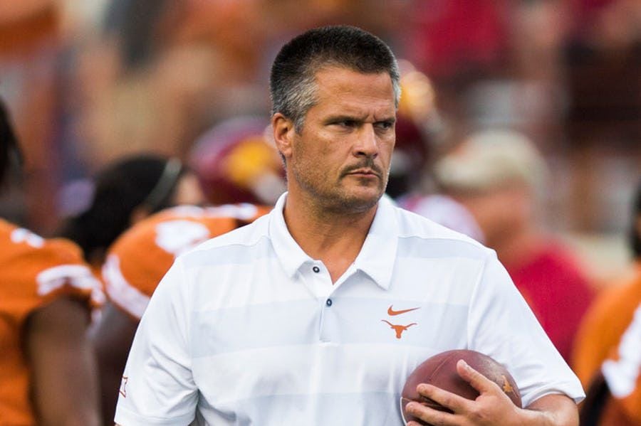 Texas defensive coordinator Todd Orlando says he wants to find a way to get his best players on the field, regardless of position. (Ashley Landis/The Dallas Morning News)