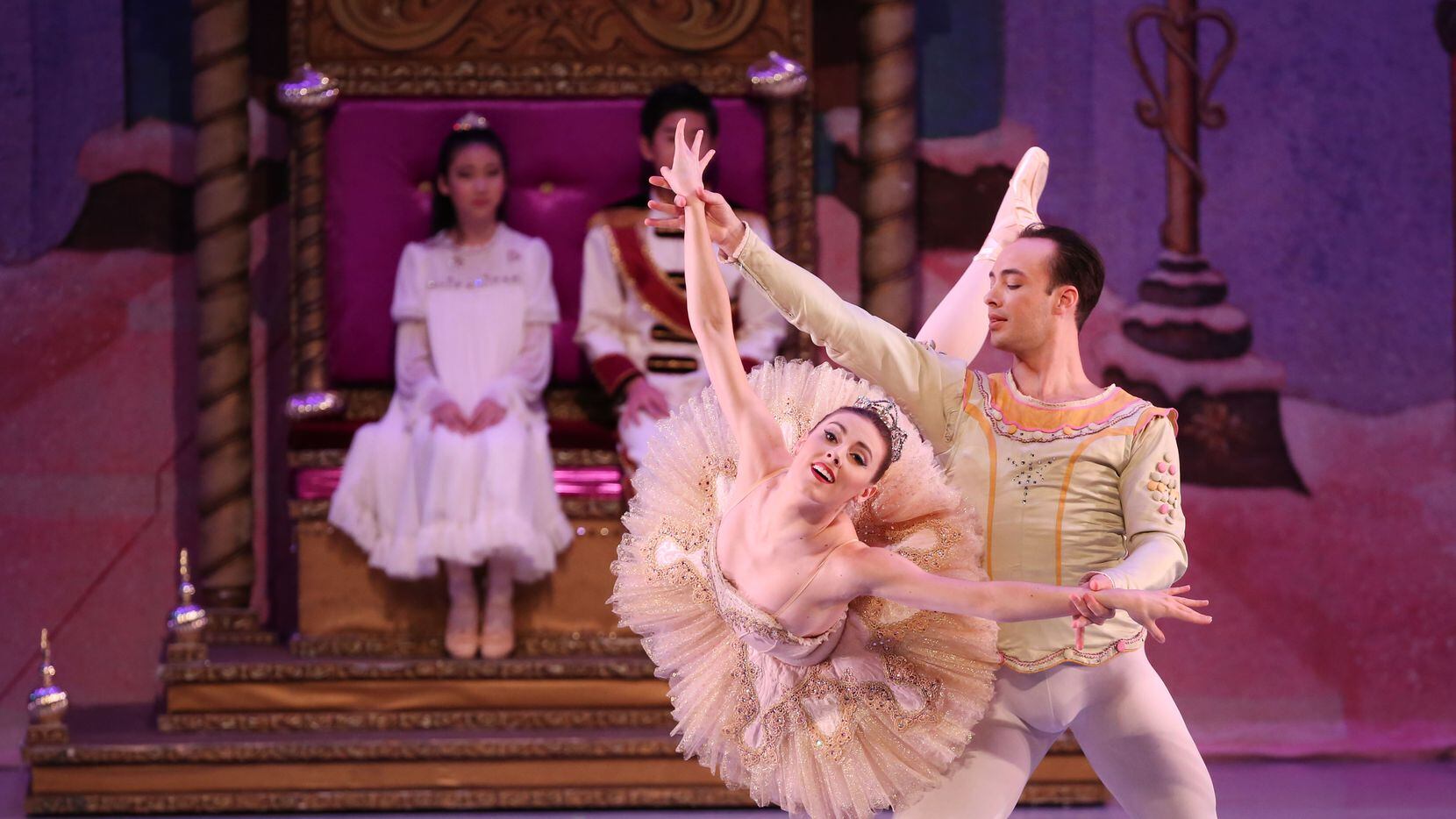 Tiler Peck as the Sugar Plum Fairy and Tyler Angle as her Cavalier will appear in...