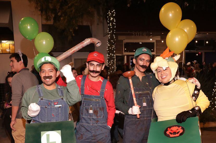 The Oak Lawn Halloween Block Party in Dallas  