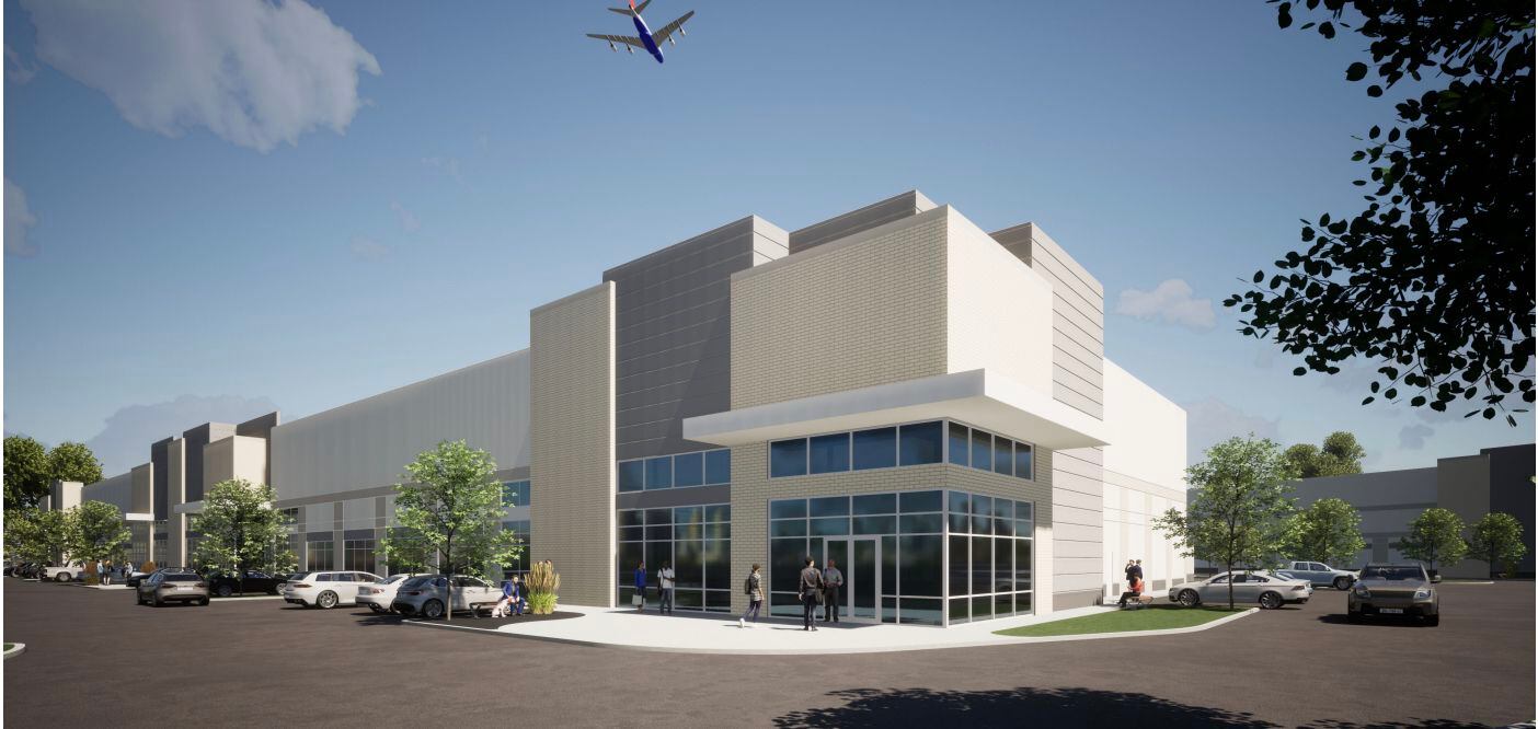 Heady Investments' two building business park on S.H. 121 is one of very few such projects...