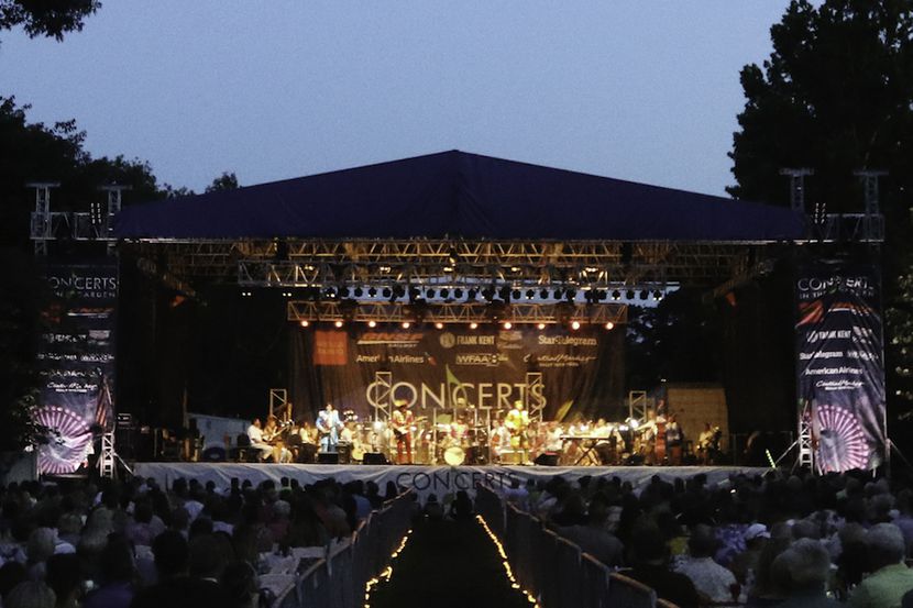 The Fort Worth Symphony Orchestra's Concerts in the Garden at the Fort Worth Botanic Garden