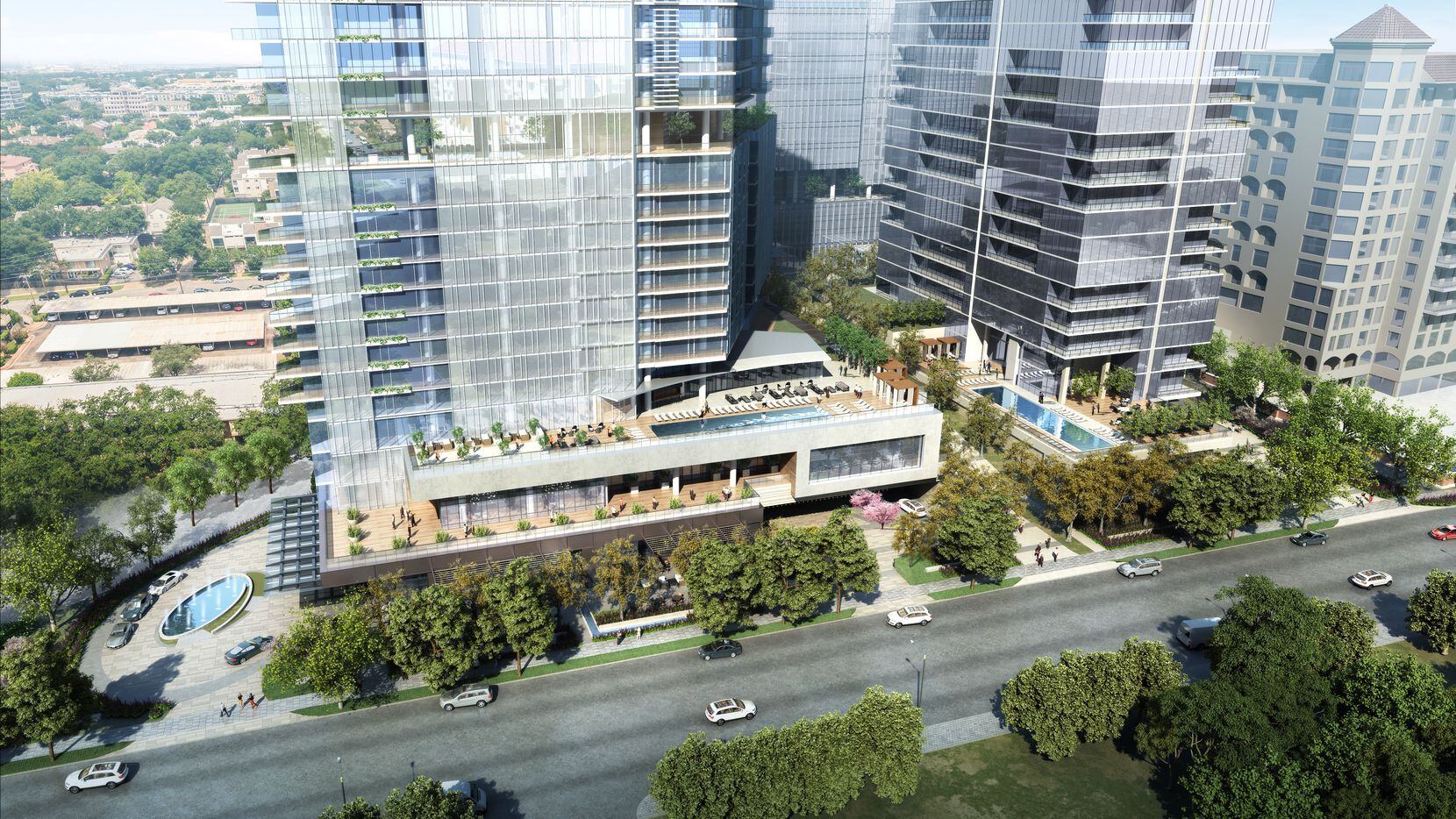 Developers previously planned to build a high-rise mixed-use project on the property.