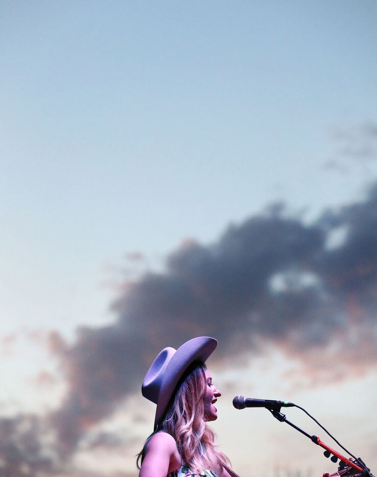 Margo Price performs at the Toyota Texas Music Revolution at Oak Point Park in Plano, Texas...