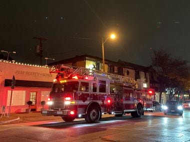 Sister on Greenville Avenue in Dallas was evacuated Thursday, Dec. 1, 2022 after a grease...