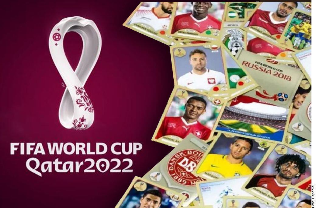 El álbum Panini para el Mundial de Qatar 2022.