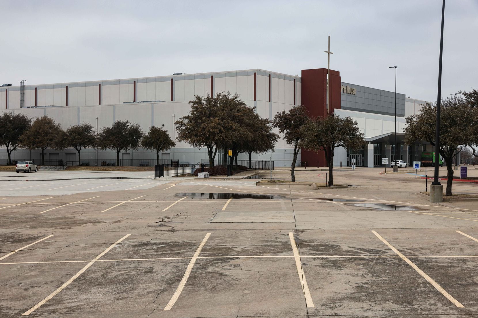 The Potter's House church on Friday, February 26, 2021. The City of Dallas is planning to...