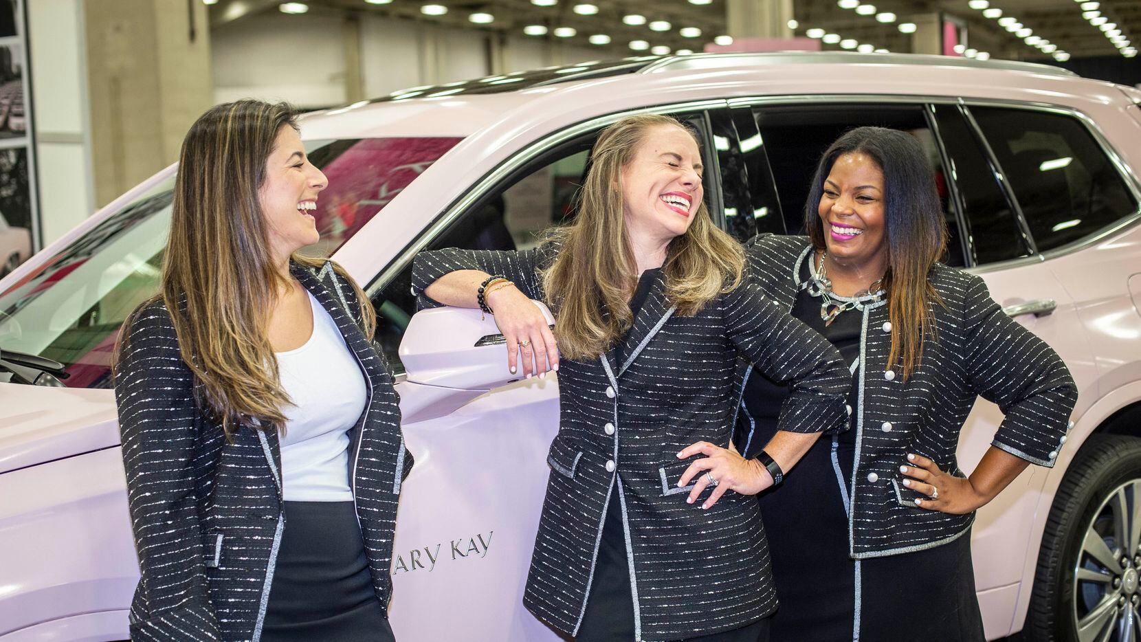 At the seminars, Mary Kay will have a few of its iconic vehicles available for photo...