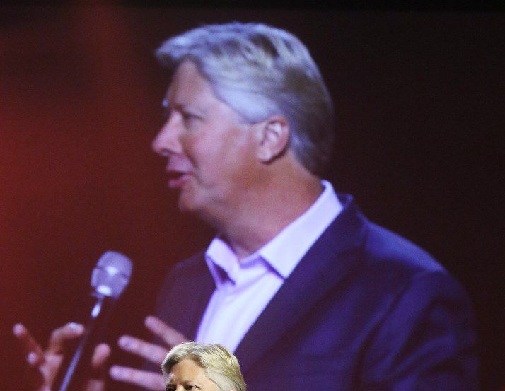 Gateway Church pastor Robert Morris, shown in a file photo, spoke from the pulpit last...