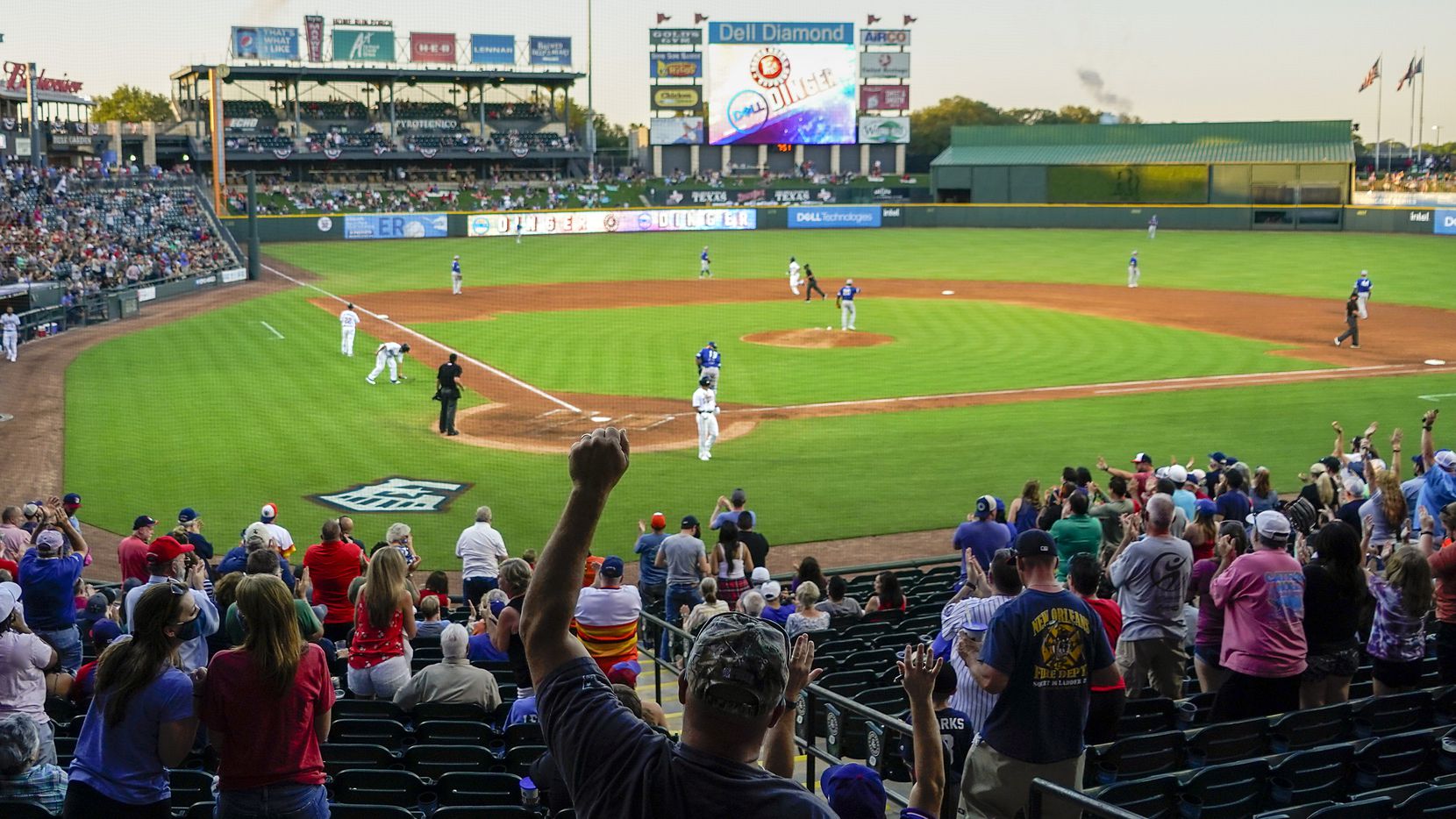 See the best photos from Round Rock Express' season opening win over OKC  Dodgers
