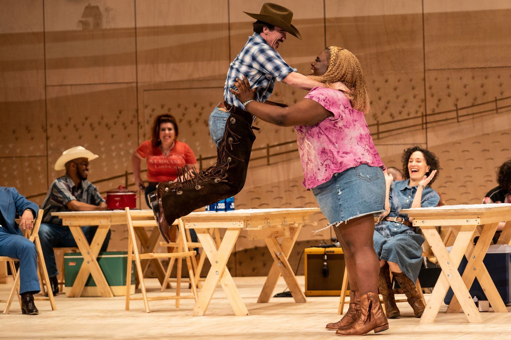 Hennessy Winkler, Sis and the company of the national tour of "Oklahoma!"
