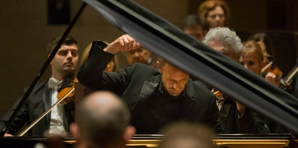 Pianist Andrew Von Oeyen performs  Grieg's Piano Concerto in A minor, Op. 16 with conductor...